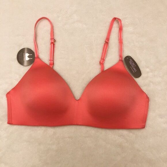 NWT Women’s Pink Wireless Bra - Picture 3 of 4